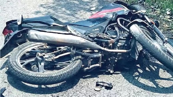 Bike accident one death