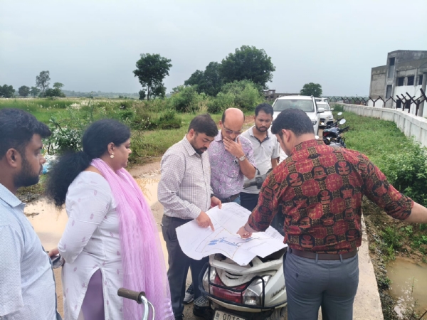 Collector review and visit laikera ekalavya school