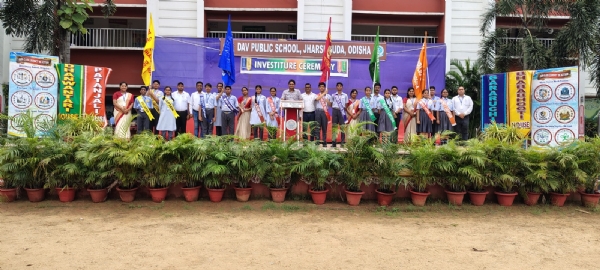 Investiture ceremony in jsg DAV