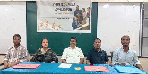 ଖେଲୋ ଇଣ୍ଡିଆ ଡାଇଲଗ୍ ସମ୍ପର୍କିତ ସାମ୍ବାଦିକ ସମ୍ମିଳନୀ