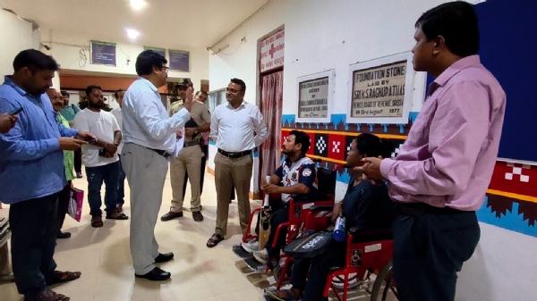 ଜାତୀୟ କ୍ରୀଡ଼ା ଦିବସ ଅବସରରେ ପାରା-ଆଥଲେଟ୍ଙ୍କୁ ସମ୍ବର୍ଦ୍ଧନା