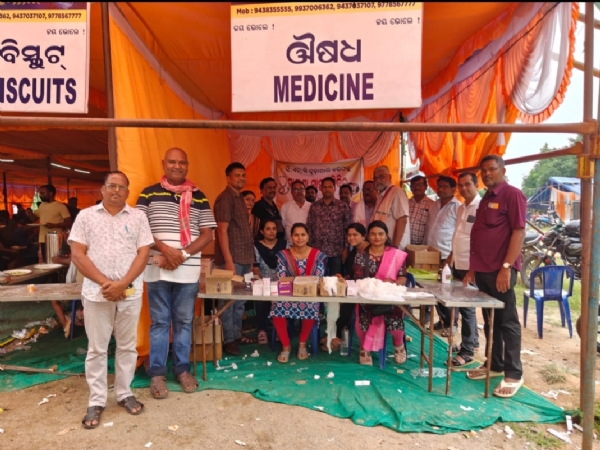 କାଉଡିଆ ଙ୍କ ସେବାରେ ମାଗଣା ସ୍ୱାସ୍ଥ୍ୟ ଶିବିର ଚୁଡାପାଲି ଗୋଷ୍ଠି ସ୍ୱାସ୍ଥ୍ୟ କେନ୍ଦ୍ର