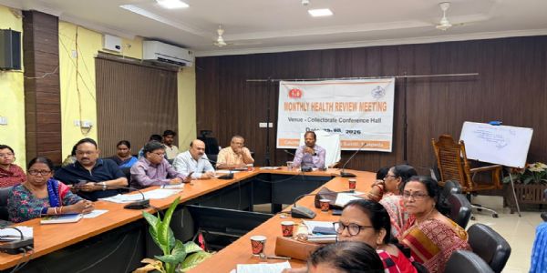 ନୂଆପଡ଼ାରେ ଜିଲ୍ଲାସ୍ତରୀୟ ସ୍ୱାସ୍ଥ୍ୟ ସମୀକ୍ଷା ବୈଠକ ଅନୁଷ୍ଠିତ