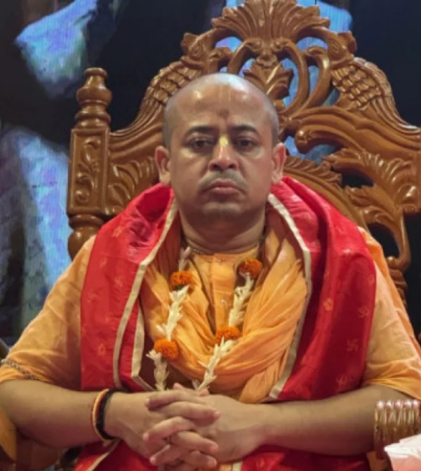 हिन्दू संत चिन्मय कृष्ण दास ब्रह्मचारी। फोटो - इंटरनेट मीडिया हिन्दू संत चिन्मय कृष्ण दास ब्रह्मचारी। फोटो - इंटरनेट मीडिया