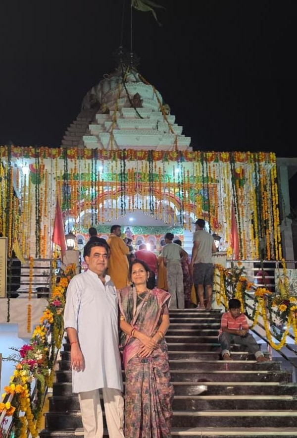 ମନ୍ଦିର ପ୍ରତିଷ୍ଠାର ପ୍ରଥମ ବାର୍ଷିକ ଉତ୍ସବ ମନ୍ଦିର ପ୍ରତିଷ୍ଠାର ପ୍ରଥମ ବାର୍ଷିକ ଉତ୍ସବ