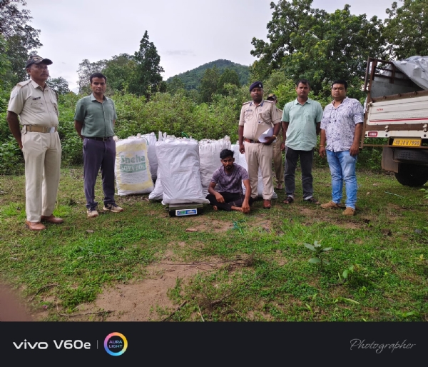 ୩୨୦ କିଲୋ ଗଞ୍ଜେଇ ସହ ପିକଅପ୍ ଭ୍ୟାନ୍ ଜବତ, ୨ ଅଭିଯୁକ୍ତ ଗିରଫ ୩୨୦ କିଲୋ ଗଞ୍ଜେଇ ସହ ପିକଅପ୍ ଭ୍ୟାନ୍ ଜବତ, ୨ ଅଭିଯୁକ୍ତ ଗିରଫ