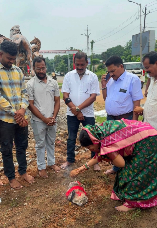 ହାଇ ମାଷ୍ଟ ଲାଇଟ୍ ପାଇଁ ଶିଳାନ୍ୟାସ ହାଇ ମାଷ୍ଟ ଲାଇଟ୍ ପାଇଁ ଶିଳାନ୍ୟାସ