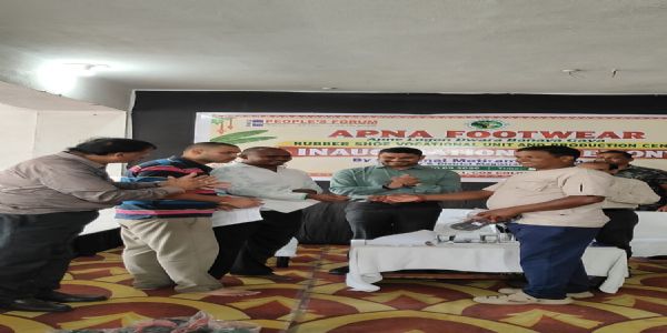 ମିଶନ ଆଶାଲୋକ-୧ରେ ଚପଲ ତିଆରି ତାଲିମ ୟୁନିଟ୍ ଉଦ୍ଘାଟିତ