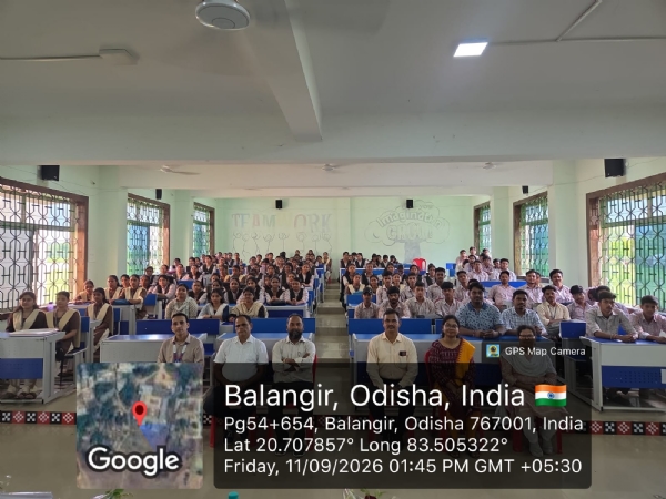 ସରକାରୀ  ମହାବିଦ୍ୟାଳୟ, ବଲାଙ୍ଗିରରେ ଆର୍ଥିକ ସାକ୍ଷରତା କାର୍ଯ୍ୟକ୍ରମ ଅନୁଷ୍ଠିତ