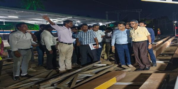 ପୂର୍ବତଟ ଜିଏମ୍ ଙ୍କ ଦ୍ୱାରା ଭୁବନେଶ୍ୱର ରେଳ ଷ୍ଟେସନ ପୁନର୍ବିକାଶ କାର୍ଯ୍ୟର ସମୀକ୍ଷା