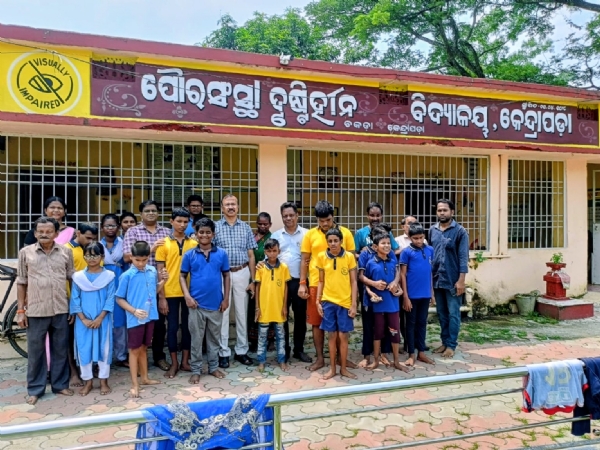 ---------------ପୌରସଂସ୍ଥା ଦୃଷ୍ଟିହୀନ ବିଦ୍ୟାଳୟ ପରିଦର୍ଶନ କଲେ ଜିଲ୍ଲାପାଳ ---------------ପୌରସଂସ୍ଥା ଦୃଷ୍ଟିହୀନ ବିଦ୍ୟାଳୟ ପରିଦର୍ଶନ କଲେ ଜିଲ୍ଲାପାଳ