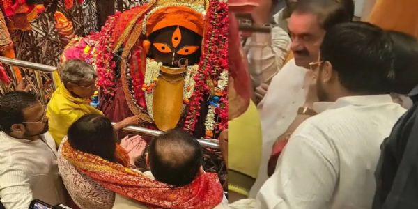 ମୁଖ୍ୟମନ୍ତ୍ରୀ ସୁଭେନ୍ଦୁ ଅଧିକାରୀଙ୍କ ସହ ନିବେଶ ଆଲୋଚନା ପୂର୍ବରୁ କାଲିଘାଟ ଗସ୍ତ କଲେ ଗୌତମ ଆଦାନୀ