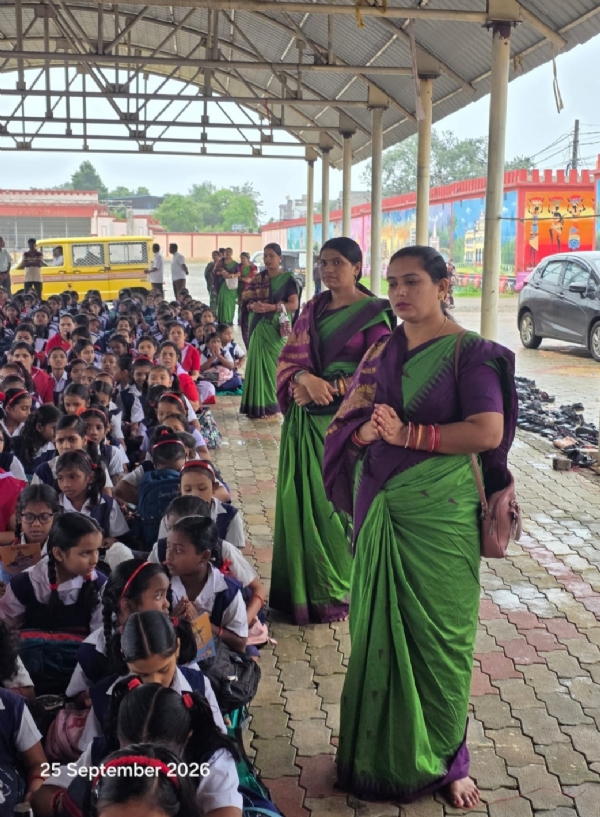 କଳାମଣ୍ଡଳ ପଡିଆରେ ବିଦ୍ୟାଭାରତୀର “ନମାମୀ ଭାରତମ୍” କାର୍ଯ୍ୟକ୍ରମ