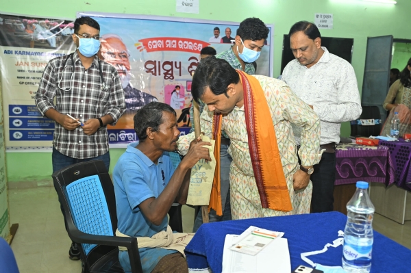 ସେବା ମାସରେ ଦୁଇ ସ୍ଥାନରେ ସ୍ୱାସ୍ଥ୍ୟ ଶିବିର