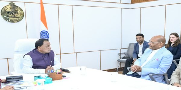 ମୁଖ୍ୟମନ୍ତ୍ରୀଙ୍କୁ ଭେଟିଲେ ବେଦାନ୍ତ ମୁଖ୍ୟ ଅନିଲ ଅଗ୍ରୱାଲ