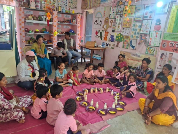 ଜିଲ୍ଲା ପ୍ରସାଶନ ପକ୍ଷରୁ ୧୫୫୬ ସେଣ୍ଟର ରେ ଆଙ୍ଗନ୍ କା ଉତ୍ସଵ ୨୦୨୬ ଶୁଭାରମ୍ଭ*-