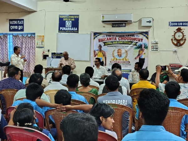 ପୁନର୍ବାସ ପକ୍ଷରୁ ସୁକାନ୍ତ ଚୌଧୁରୀ ସ୍ମାରକୀ ସମ୍ମାନ ପ୍ରଦାନ