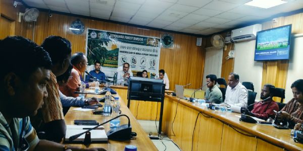 କେନ୍ଦୁଝରରେ ମାନବ-ହାତୀ ସହଅବସ୍ଥାନ ସଚେତନତା ଶିବିର