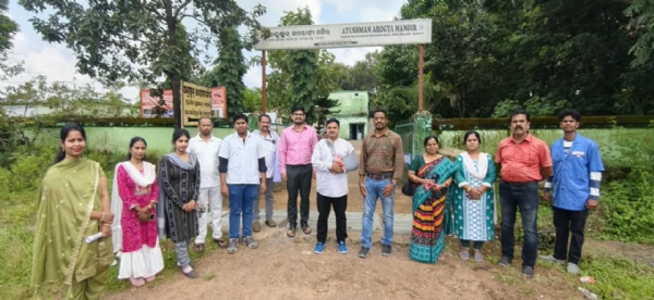 ଶଶାହାଣ୍ଡି ପ୍ରାଥମିକ ସ୍ୱାସ୍ଥ୍ୟ କେନ୍ଦ୍ର କୁ ପରଖିଲେ ରାଜ୍ୟ ସ୍ତରୀୟ ଏନ୍.କ୍ୱା.ସ୍ ଟିମ୍